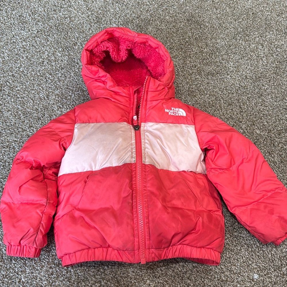 Toddler north face size 2 puffer coat